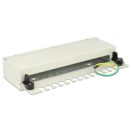 Keystone desktop patchpanel 12 port grau