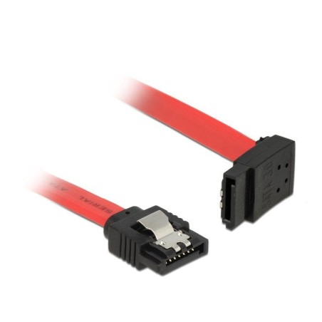 Delock cable sata 6 gb/s macho gerade  sata macho oben