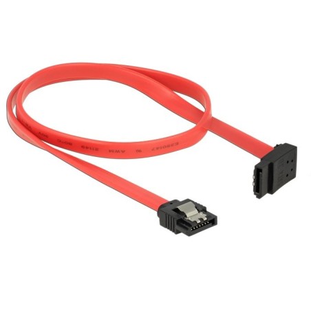 Delock cable sata 6 gb/s macho gerade  sata macho oben