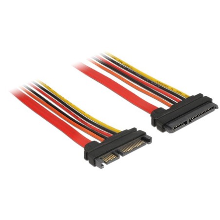Delock cable sata 6 gb/s 22 pin macho  sata 22 pin hembra