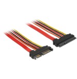 Delock cable sata 6 gb/s 22 pin macho  sata 22 pin hembra