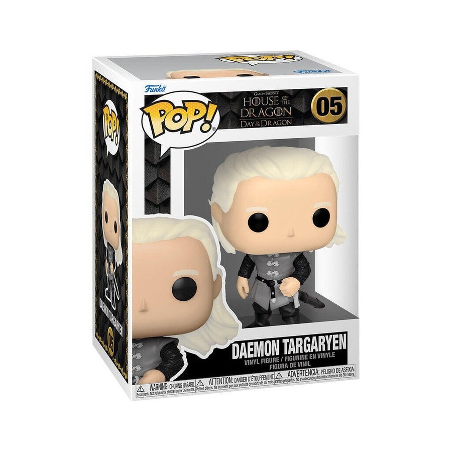 Figura pop juego de tronos la casa del dragon daemon targaryen