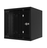 Armario efb elektronik wgb-1004ts.30  rack 9u bastidor de pared negro