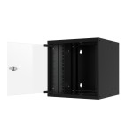 Armario efb elektronik wgb-1004ts.30  rack 9u bastidor de pared negro