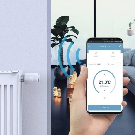 Hama - termostato de radiador inteligente, extensión para control de calefacción por wifi
