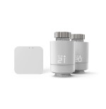 Hama control intel. calefacción por wifi, 2 therm. inteligentes + base