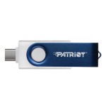 Memoria usb patriot xporter x550 128gb azul/blanco, usb-a y usb-c 3.2 gen 1 ps128gx550aad