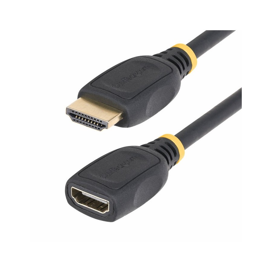 Cable startech.com 3.3ft hdmi 2.0 extension , 4k 60hz, m/f - hdmi-verlängerungscable - 1 m