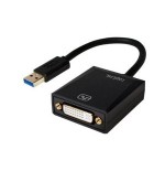 Logilink ua0232 adaptador de cable usb 3.0 dvi negro
