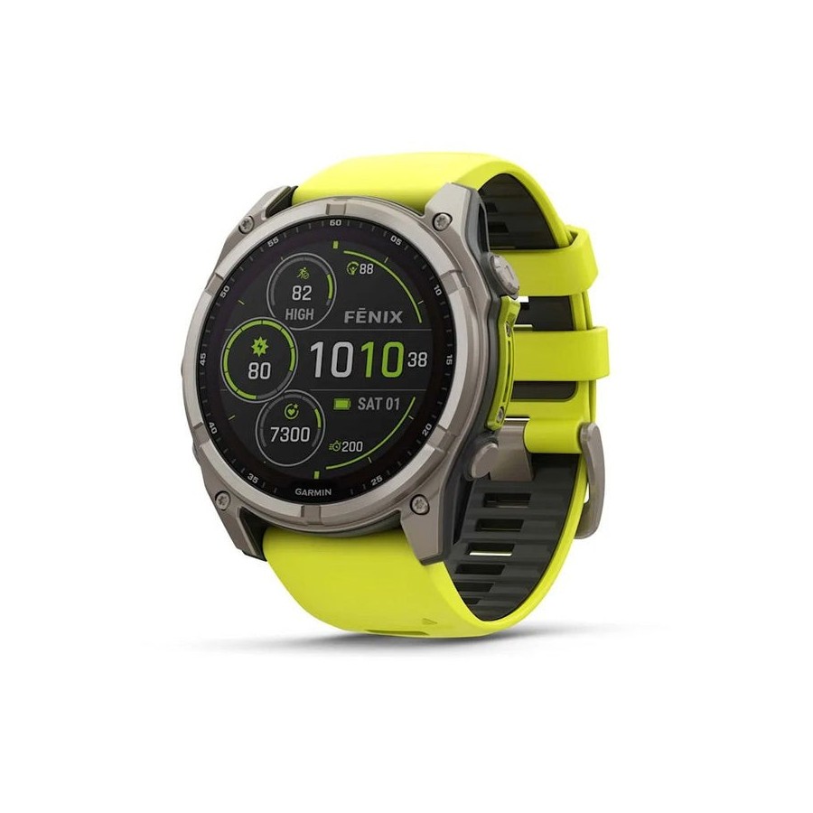 Smartwatch fenix 8 sapp. solar/yellow 010-02907-21 garmin