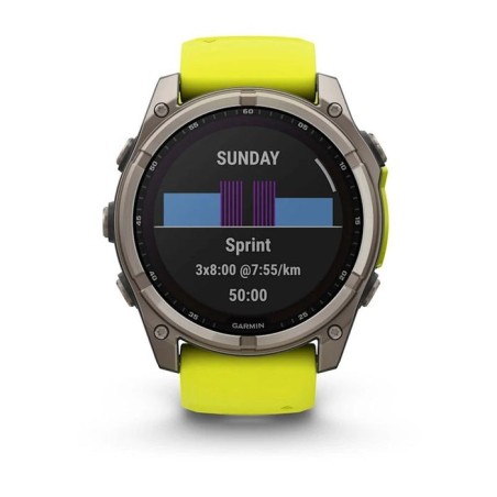 Smartwatch fenix 8 sapp. solar/yellow 010-02907-21 garmin