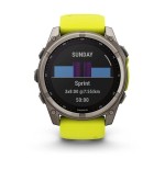 Smartwatch fenix 8 sapp. solar/yellow 010-02907-21 garmin