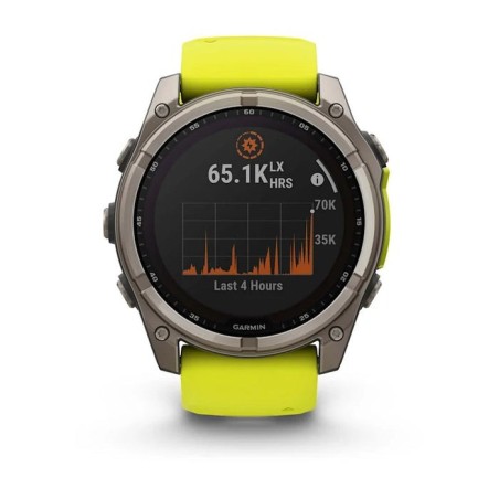 Smartwatch fenix 8 sapp. solar/yellow 010-02907-21 garmin