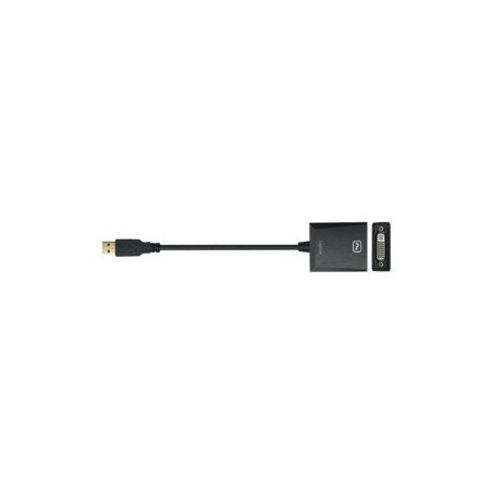Logilink ua0232 adaptador de cable usb 3.0 dvi negro