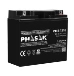 Batería phasak phb 1218 compatible con sai ups phasak según especificaciones