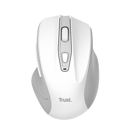 Ratón inalámbrico trust nito silent hasta 2200 dpi blanco