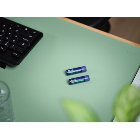 Pila ecargable trust usb-c aa 1700 mah pack de dos unidades 25584