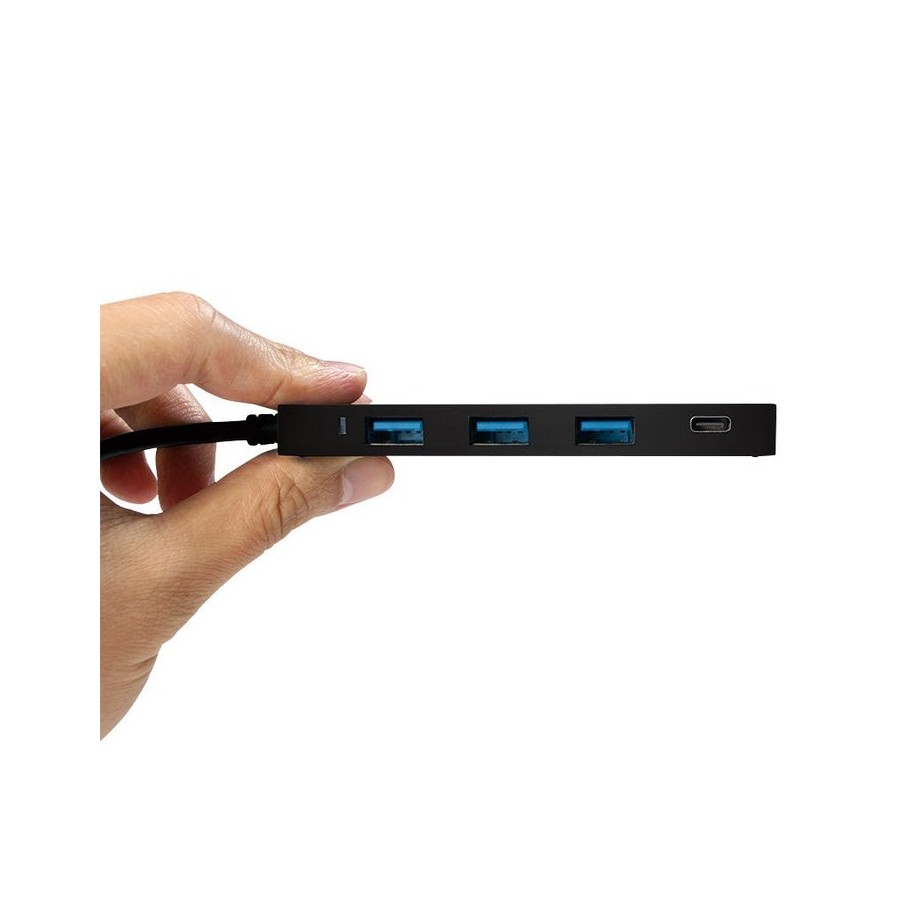 Logilink ua0311 hub de interfaz usb 3.2 gen 1 (3.1 gen 1) type-c 5000 mbit/s negro