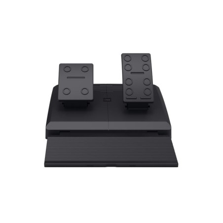 Volante trust gxt-289 con respuesta de vibracion y pedales 25122 compatible  con pc y consolas