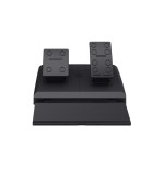 Volante trust gxt-289 con respuesta de vibracion y pedales 25122 compatible  con pc y consolas