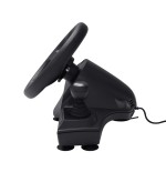 Volante trust gxt-289 con respuesta de vibracion y pedales 25122 compatible  con pc y consolas