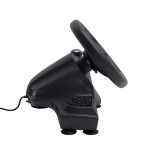 Volante trust gxt-289 con respuesta de vibracion y pedales 25122 compatible  con pc y consolas