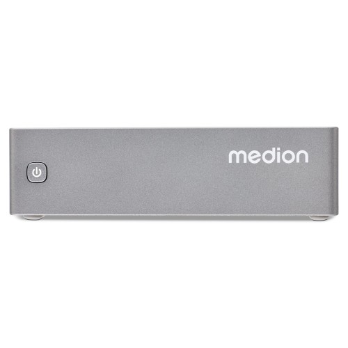 Barebone medion s06 md35340 intel n100 1x m.2 ssd 1xhdmi, 1xdp/ rj45/ 4xusb3.2, 1xusb3.2 tipo c/ wifi ax/ bt5.2/ soporte vesa