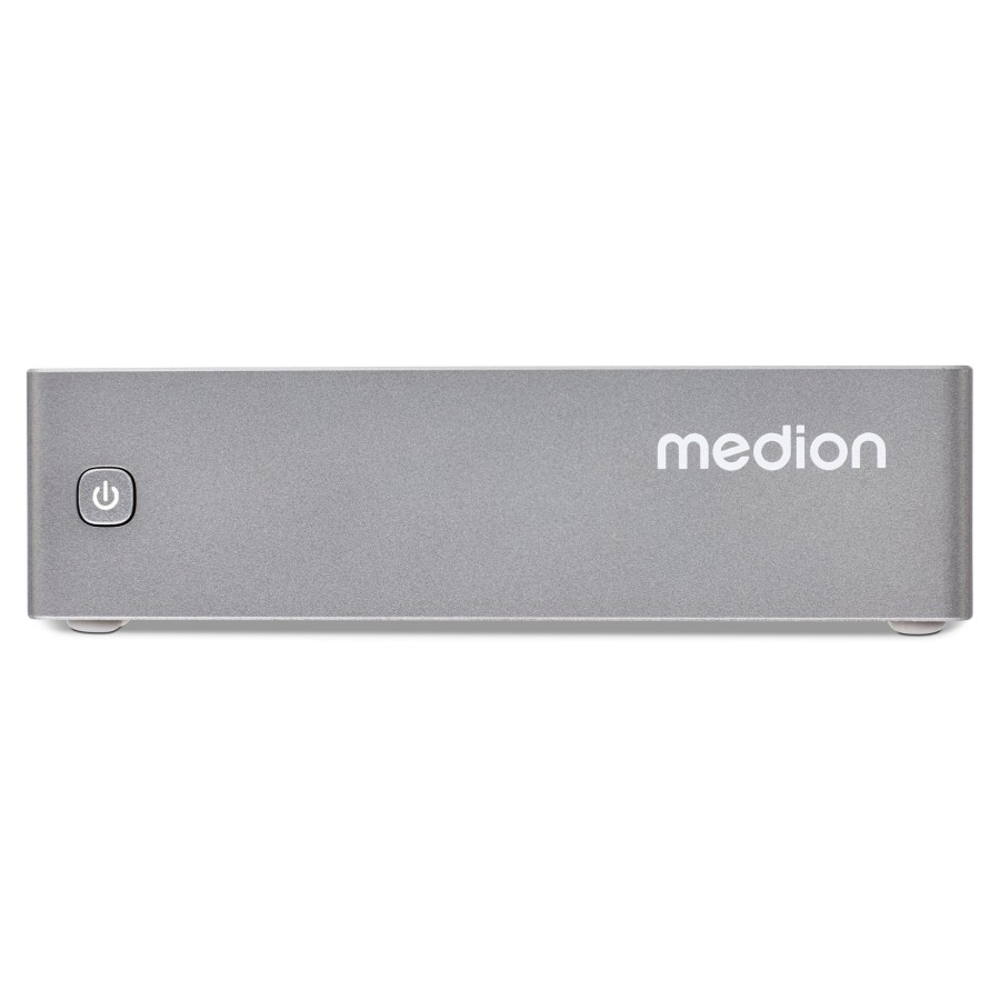 Barebone medion s06 md35340 intel n100 1x m.2 ssd 1xhdmi, 1xdp/ rj45/ 4xusb3.2, 1xusb3.2 tipo c/ wifi ax/ bt5.2/ soporte vesa