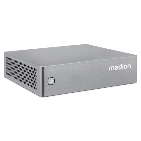 Barebone medion s06 md35340 intel n100 1x m.2 ssd 1xhdmi, 1xdp/ rj45/ 4xusb3.2, 1xusb3.2 tipo c/ wifi ax/ bt5.2/ soporte vesa