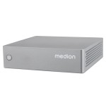 Barebone medion s06 md35340 intel n100 1x m.2 ssd 1xhdmi, 1xdp/ rj45/ 4xusb3.2, 1xusb3.2 tipo c/ wifi ax/ bt5.2/ soporte vesa