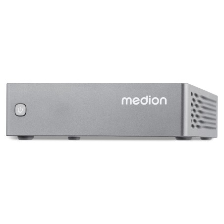 Barebone medion s06 md35340 intel n100 1x m.2 ssd 1xhdmi, 1xdp/ rj45/ 4xusb3.2, 1xusb3.2 tipo c/ wifi ax/ bt5.2/ soporte vesa