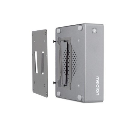 Barebone medion s06 md35340 intel n100 1x m.2 ssd 1xhdmi, 1xdp/ rj45/ 4xusb3.2, 1xusb3.2 tipo c/ wifi ax/ bt5.2/ soporte vesa