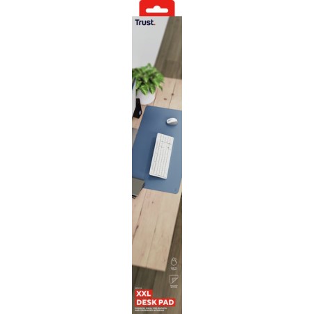 Alfombrilla xxl benya azul trust 430x900 mm/ antideslizante/ flexible