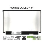 Pantalla led de 14" para portátil nv140qum n61 40 pines 4k