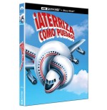 Pelicula aterriza como puedas (4k uhd - edición especial funda) - bd blu-ray