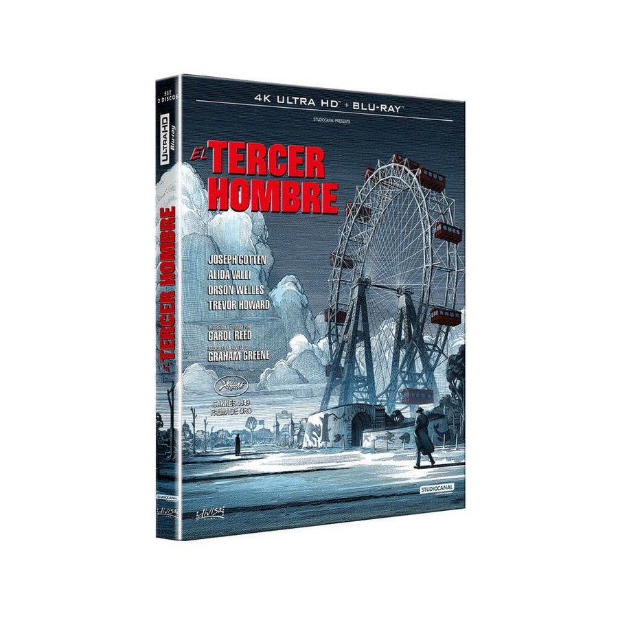 Pelicula el tercer hombre (4k uhd - edición especial funda) - bd blu-ray
