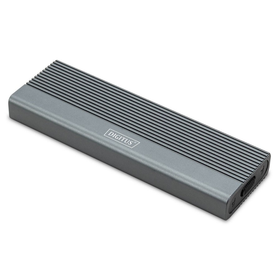Caja digitus da-71120-1 externa para unidad de estado sólido (ssd) negro m.2