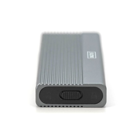 Caja digitus da-71120-1 externa para unidad de estado sólido (ssd) negro m.2