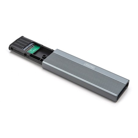 Caja digitus da-71120-1 externa para unidad de estado sólido (ssd) negro m.2