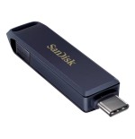 Sandisk phone drive unidad flash usb 128 gb usb-c / lightning cielo metalizado