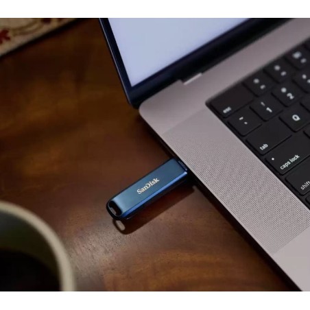 Sandisk phone drive unidad flash usb 128 gb usb-c / lightning cielo metalizado