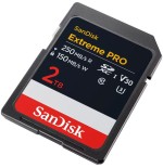 Sandisk extreme pro tarjeta de memoria flash 2 tb video class v30 / uhs-i u3 / class10 sdxc uhs-i