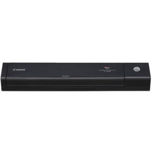 Escáner documental canon imageformula p-208ii con alimentador de documentos adf doble cara