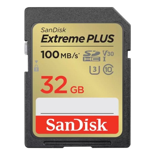 Sandisk extreme plus tarjeta de memoria flash 32gb