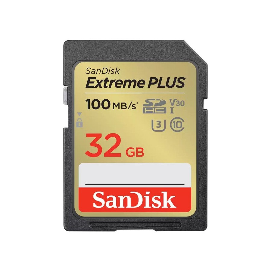 Sandisk extreme plus tarjeta de memoria flash 32gb