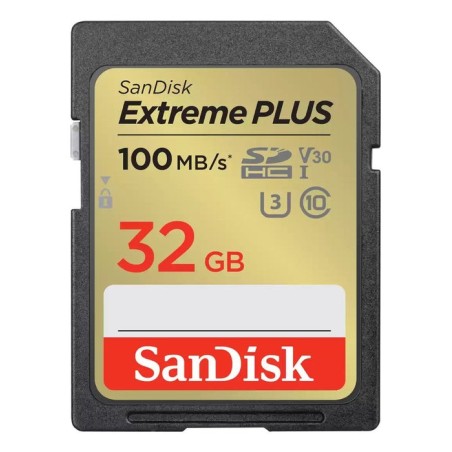 Sandisk extreme plus tarjeta de memoria flash 32gb