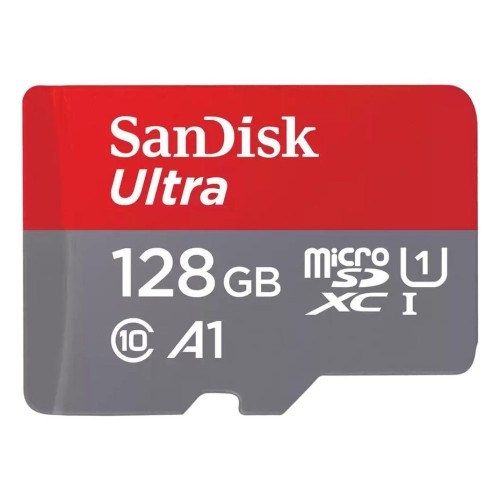 Sandisk ultra tarjeta de memoria flash (adaptador microsdxc a sd incluido) 128gb