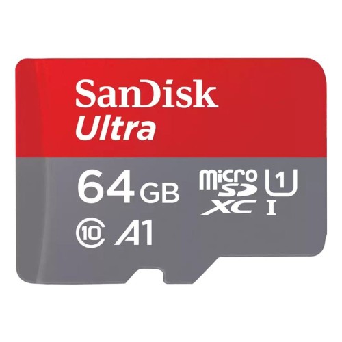 Sandisk ultra tarjeta de memoria flash (adaptador microsdxc a sd incluido) 64gb