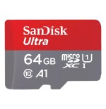 Sandisk ultra tarjeta de memoria flash (adaptador microsdxc a sd incluido) 64gb