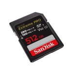 Sandisk extreme pro tarjeta de memoria flash 512gb video class v60 / uhs-ii u3 / class10 sdxc uhs-ii